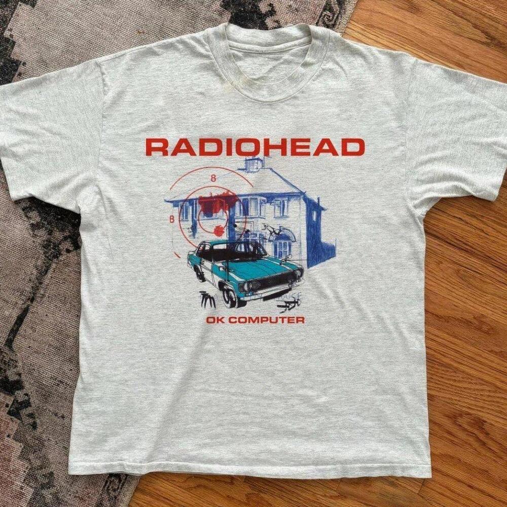 Radiohead Ok Computer T Shirt 1997 Tour T Shirt 170